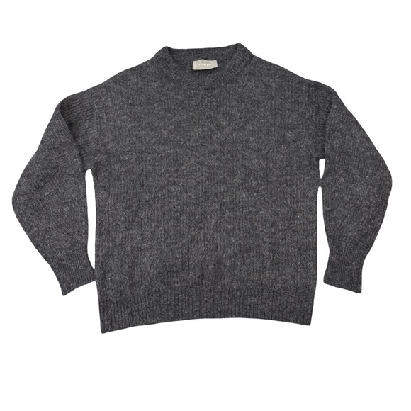 Everlane Alpaca Crew Sweater Size Small In Gray - Picture 6 of 13